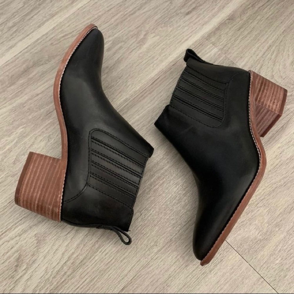 Madewell Bonham boot black size 8.5